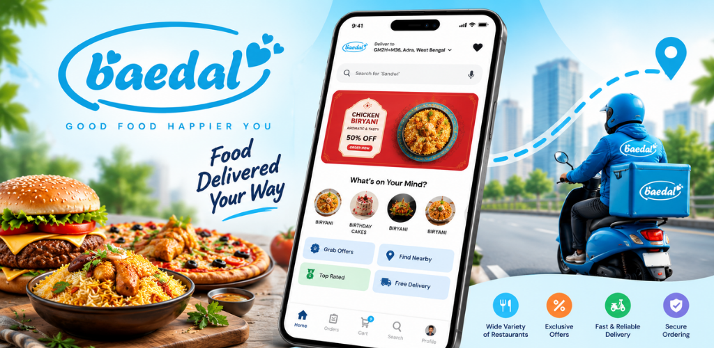 Baedal Mobile App